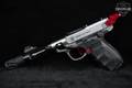 Smith & Wesson (S&W) SW22 Victory .22 LR Satin Stainless in Very Good Condition Image 4