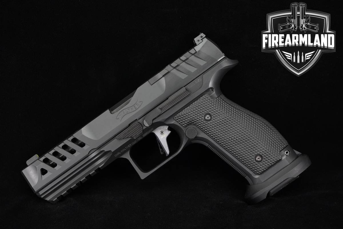 Walther PDP Match Steel Frame Full Size 9mm Optic-Ready +5 MAGS & ORIG CASE