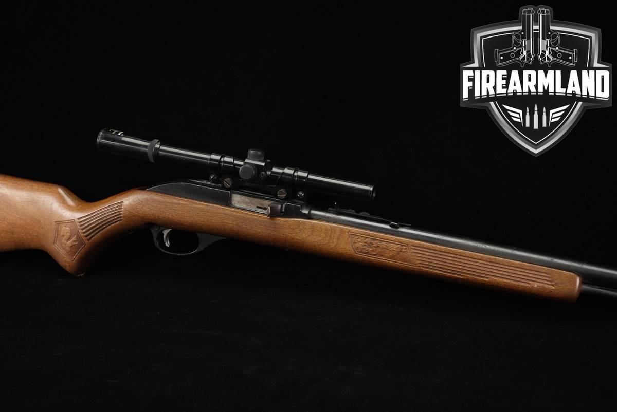 Glenfield Model 60 22LR 22" Blued & Hardwood M60 +SCOPE