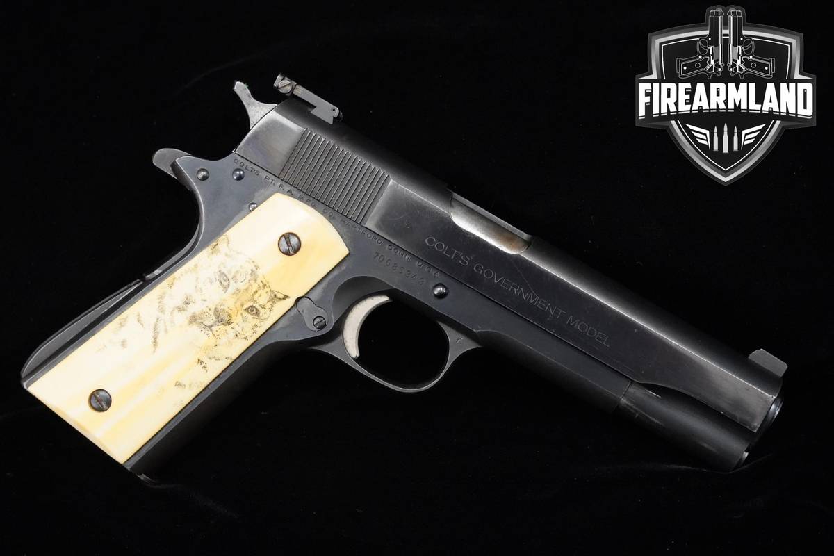 1975 Colt Government Model 1911 MKIV/ Series 70 45 ACP 5" Blued Colt MK4