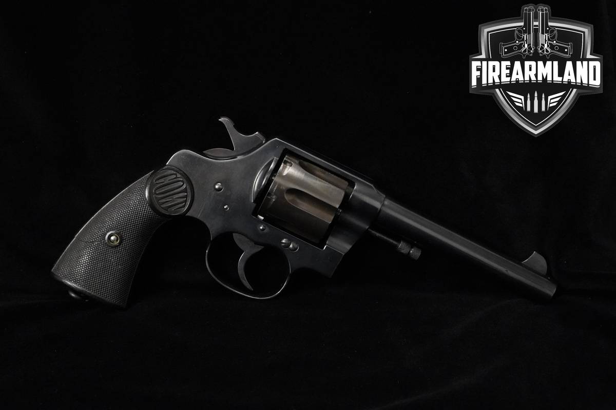 1916 Colt New Service 455 Webley-Eley 5.5" Royal North-West Mounted Police