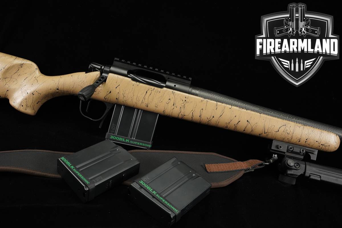 Christensen Arms Ridgeline Scout 300 Blackout 16 Black & Tan +3 MAGS, BIPOD