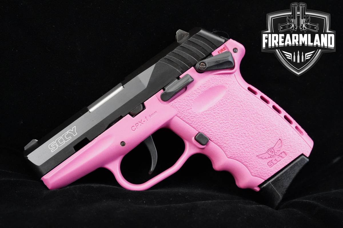 SCCY Industries CPX-1 9mm Pink SCCY CPX-1 CPX1 COMPACT CCW