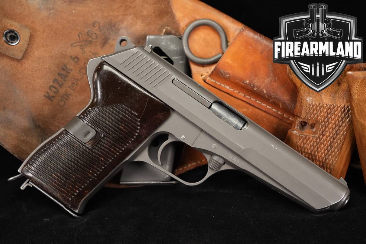 CZ 52 7.62X25mm Tokarev 4.5" Blued VZ52 CZ52 +2 MAGS & HOLSTER
