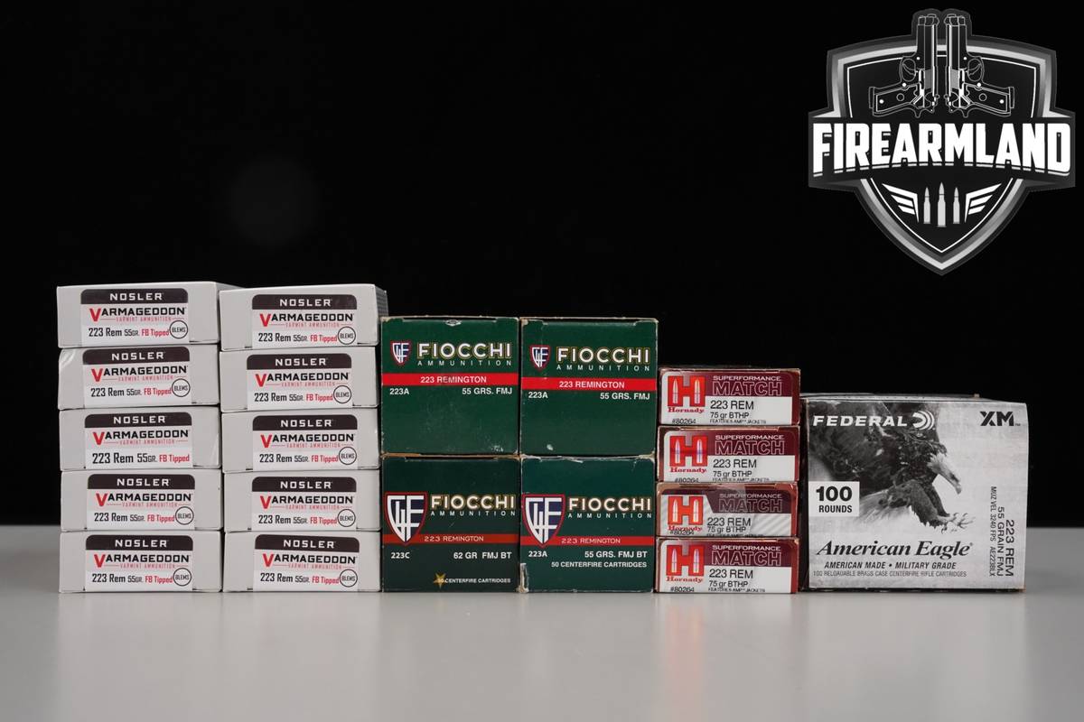 580 RDS! 223 Rem Remington Ammo
