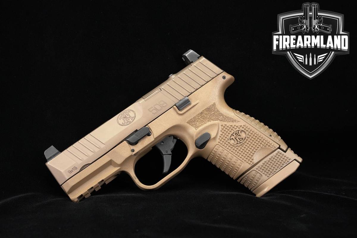 FN America 509 Compact MRD Optics Ready 9mm 3.7" 2MAGS & ORIG BOX