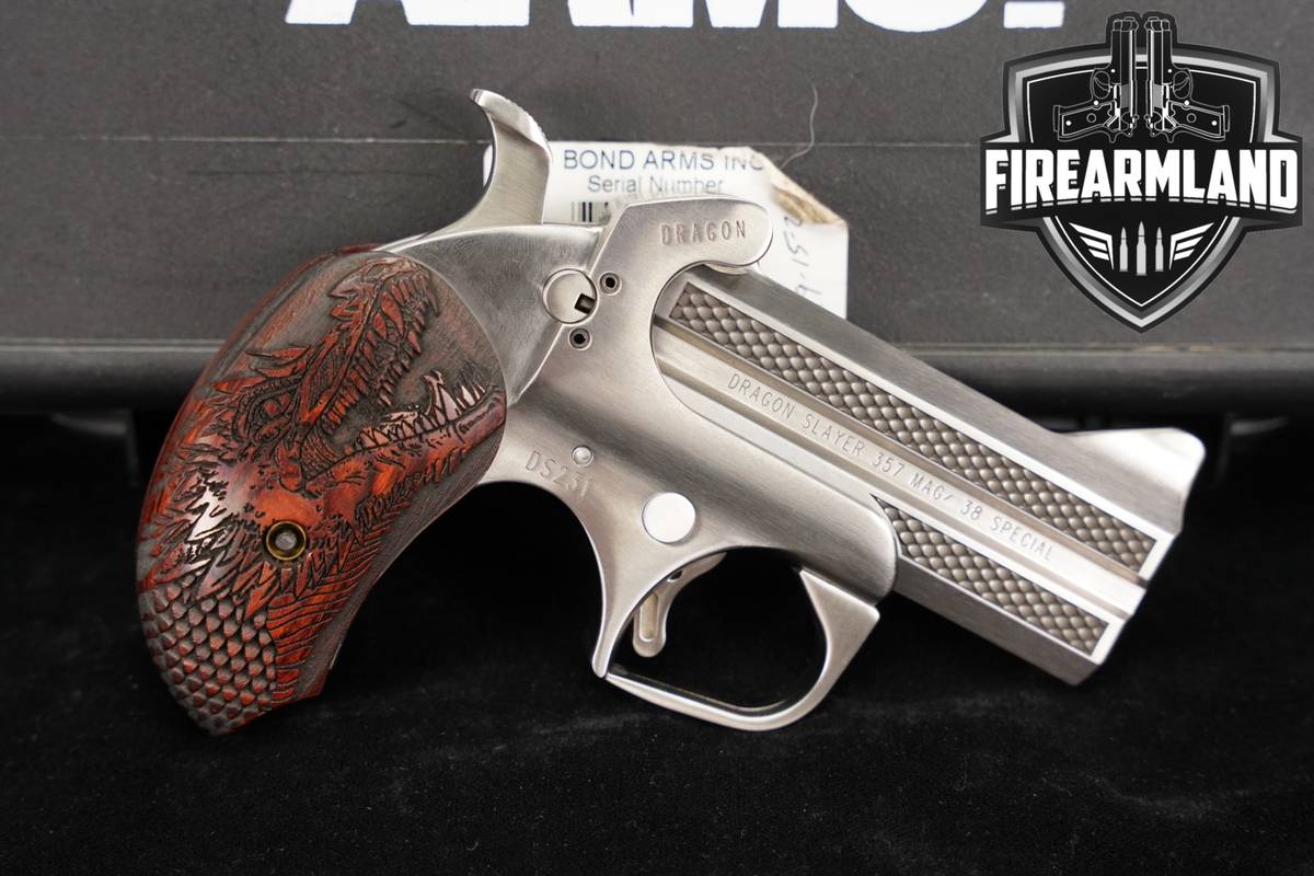 TALO EXCLUSIVE Bond Arms Dragon Slayer 357-38 DERRINGER +ORIG CASE