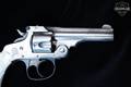 1883-1909 Smith & Wesson (S&W) Model One and a Half 4th-Model .32 S&W Nickel Plated in Good Condition Image 4
