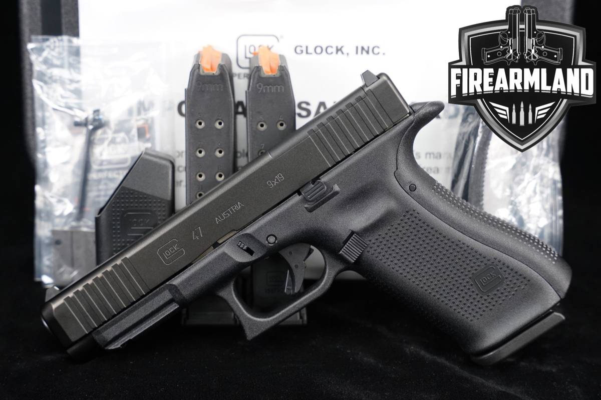 Glock G47 Gen5 MOS 9mm 4.49" GMB Gen 5 USCBP Lineage +3 MAGS & ORIG CASE