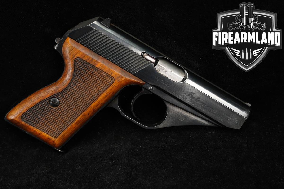 1968-1977 Mauser Mod. HSc 32 ACP 3.4" Blued DA/SA Interarms Import