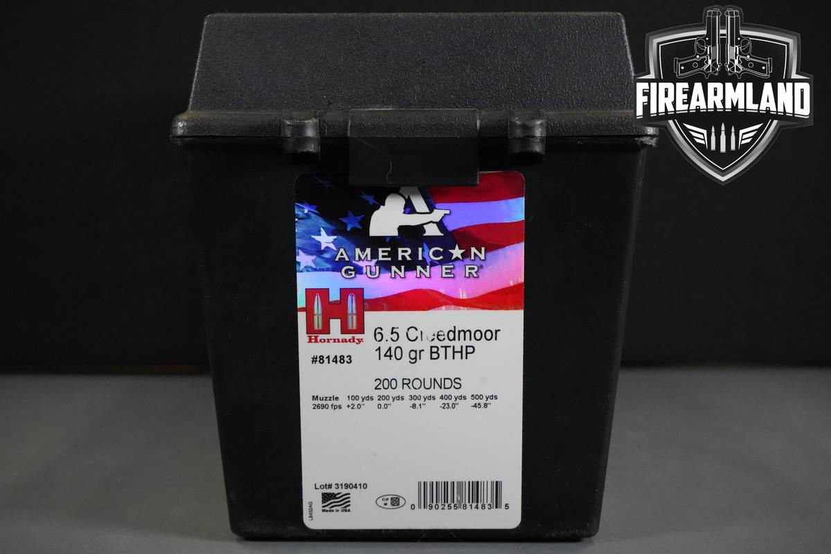 6.5 Creedmoor Ammo 6.5-Creedmoor Ammunition 200 ROUNDS