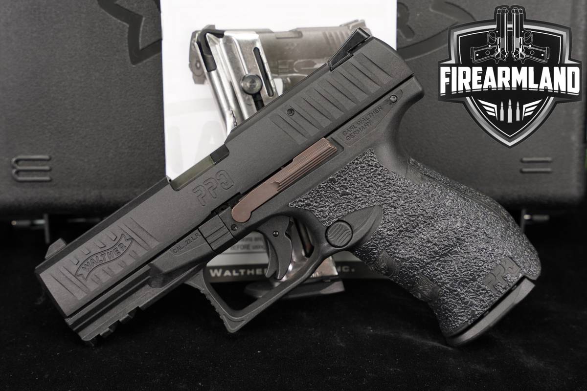 Walther PPQ M2 22LR 4" +2 MAGS, CASE
