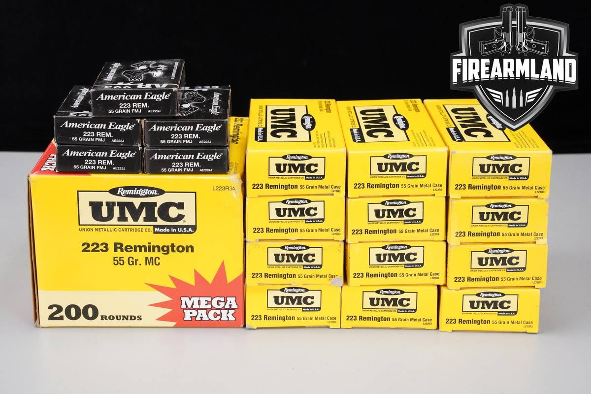 223 Rem Ammunition 223-Rem Ammo 540 ROUNDS