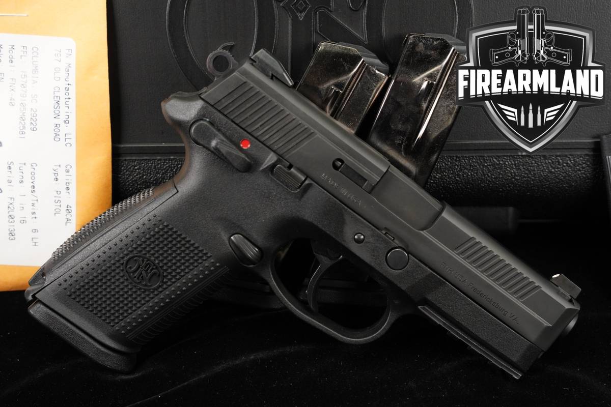 FN FNX-40 40S&W FNX40 +3 MAGS & ORIG CASE