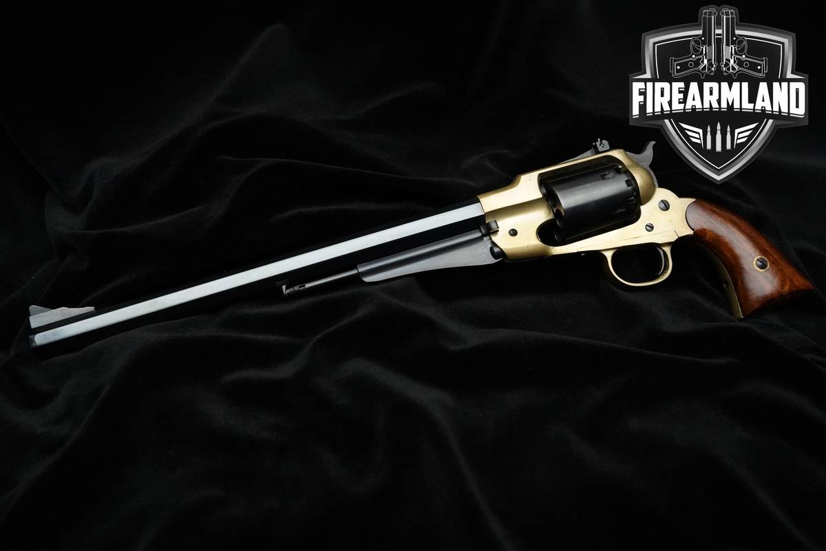 Armi San Marco 1858 Remington Army Buffalo 44 BPM 12" Blued VINTAGE