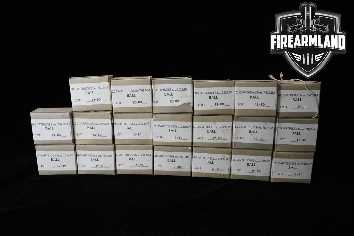 7.62 NATO Ammo 762x51 7.62x51mm Ammo 400 ROUNDS