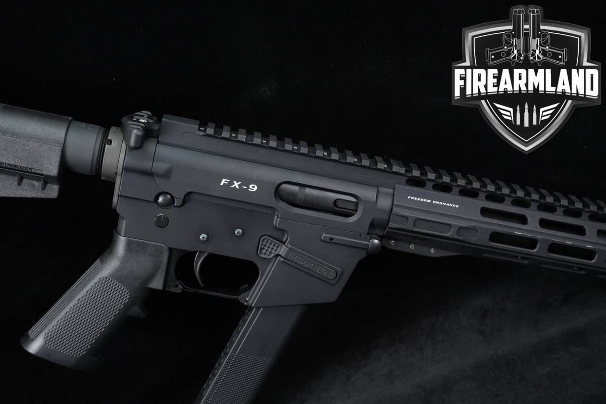 PCC Freedom Ordnance FX-9 Pistol Shockwave Blade 9mm AR9 8" FX9 +5 MAGS