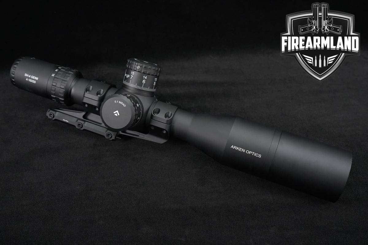 Arken Optics SH-4 GENII 4-16x50 Red Illuminated VPR FFP SH4 GEN2