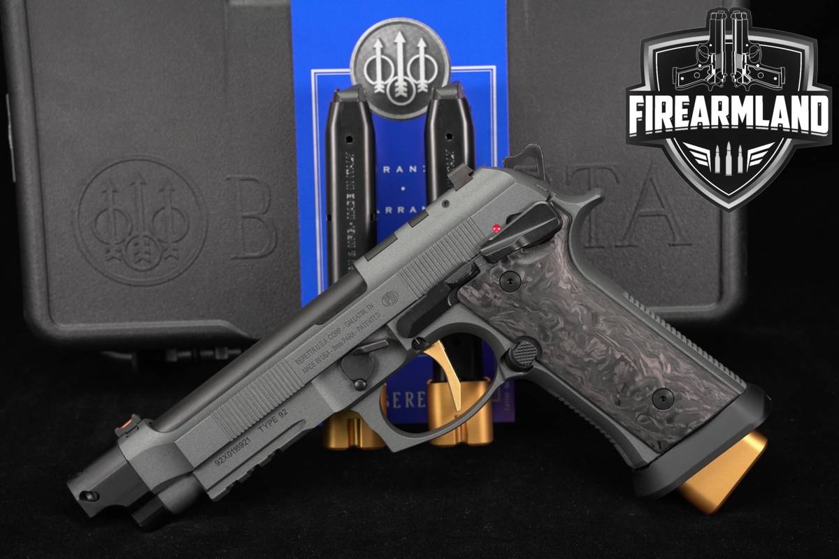 DAVIDSON'S EXCLUSIVE Beretta 92XI SAO Corsa 9mm 5.1" Gray 92 Xi +ORIG CASE