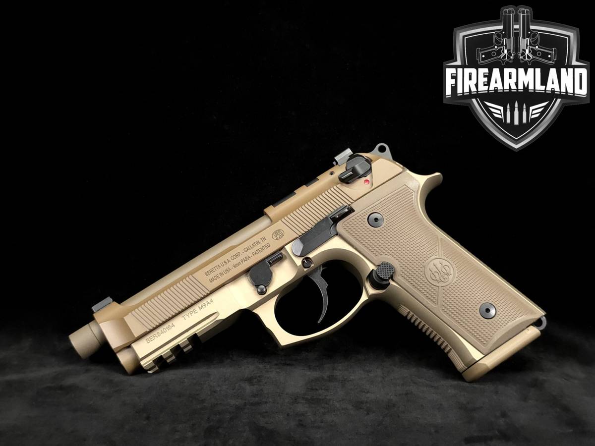Beretta M9A4 Centurion 9mm 4.8" FDE Cerakote +ORIG BOX
