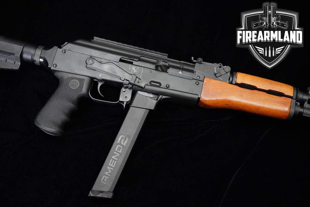 Century Arms (CAI) Draco NAK9 9mm 11.14" AKM AK Draco NAK-9 +2 MAGS