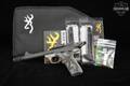 Browning Buck Mark .22 LR Two-Tone Gray & Black in Excellent Condition Image 2