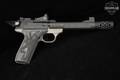 Browning Buck Mark .22 LR Two-Tone Gray & Black in Excellent Condition Image 3