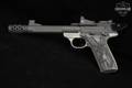 Browning Buck Mark .22 LR Two-Tone Gray & Black in Excellent Condition Image 4
