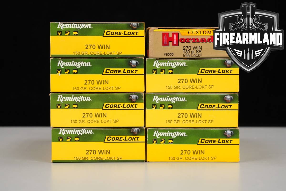 160 RDS! 270 Win Ammo