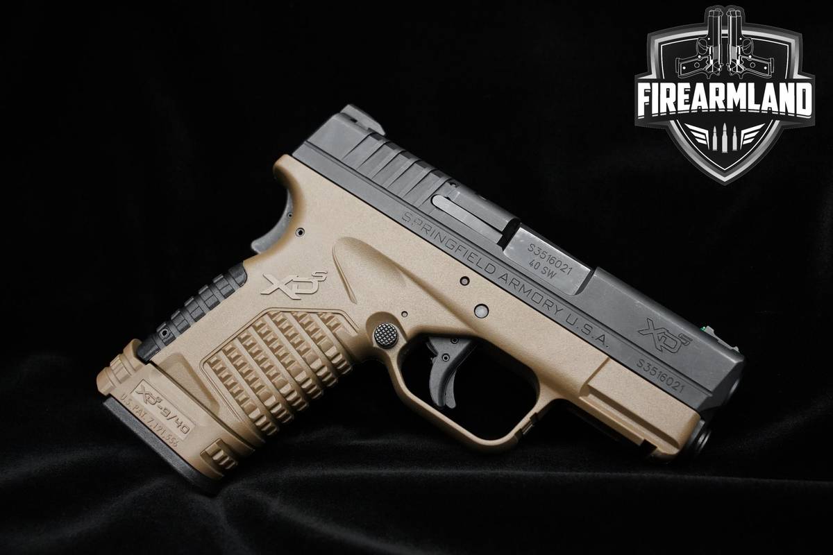 Springfield Armory XDS-40 40 S&W 3.3" FDE Two-Tone XDS-40 3.3 2MAGS