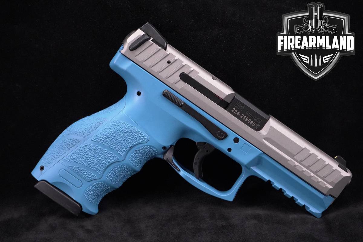 Heckler & Koch VP9 9mm 4.1" Blue H&K-HK-VP9 VP-9 +2 MAGS & ORIG CASE