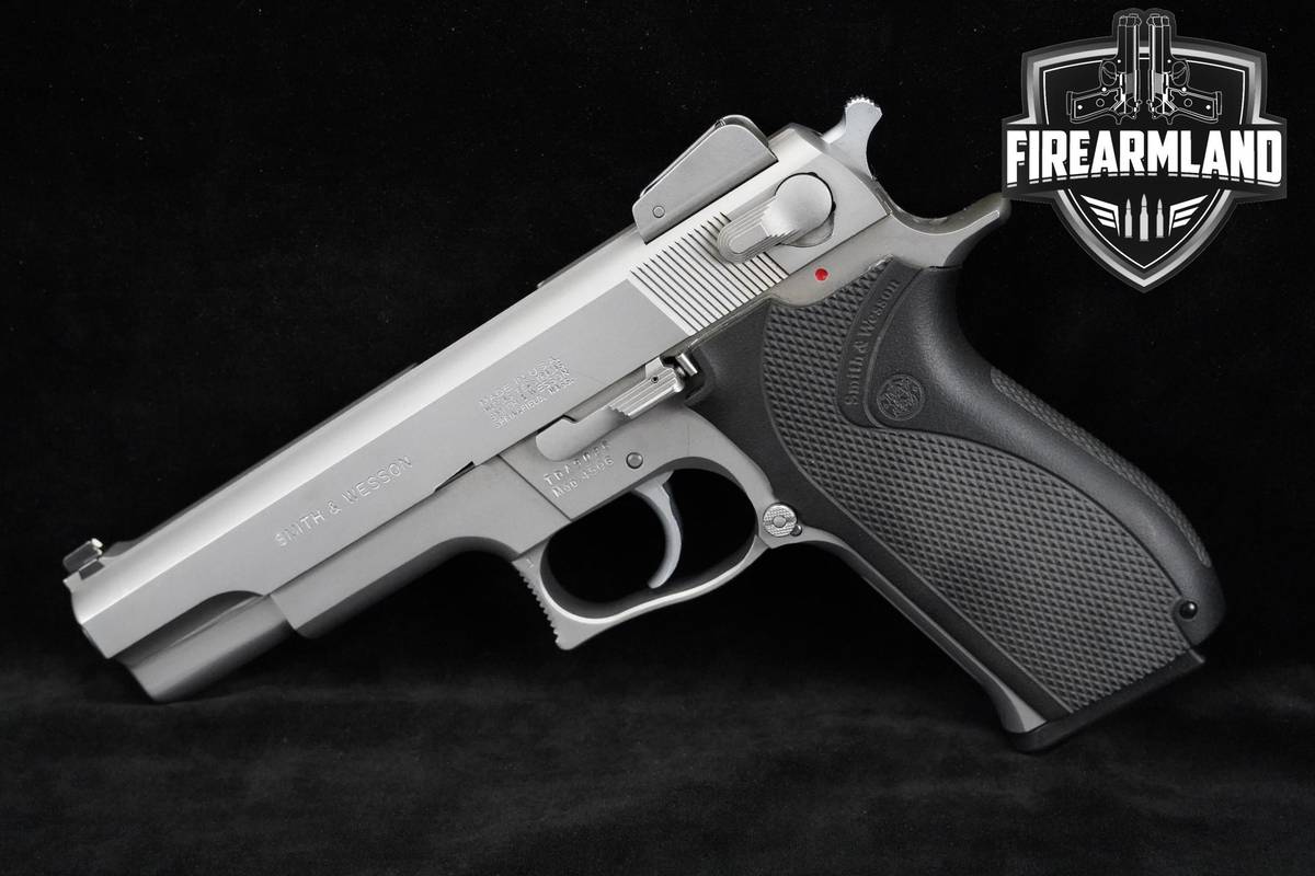 Smith & Wesson S&W Model 4506 5" Stainless DA/SA +ORIG BOX