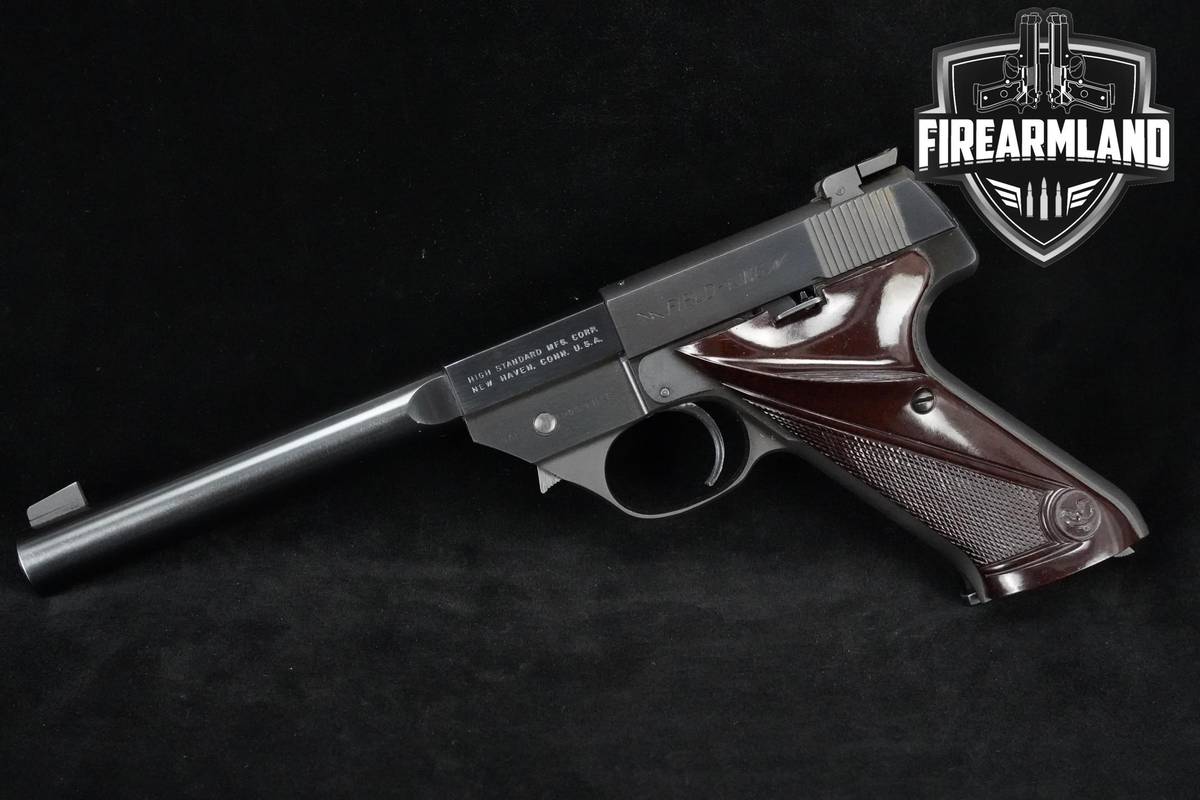 VINTAGE 1952 High Standard Field-King 22LR 6.75" High-Standard Field-King