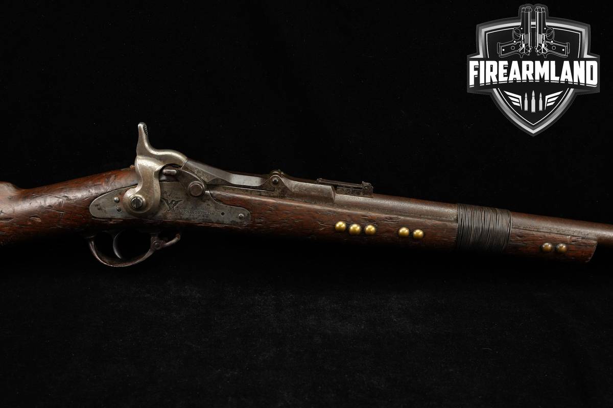 Springfield Armory Model 1868 Trapdoor 50-70 Government 26" Blued & Wood