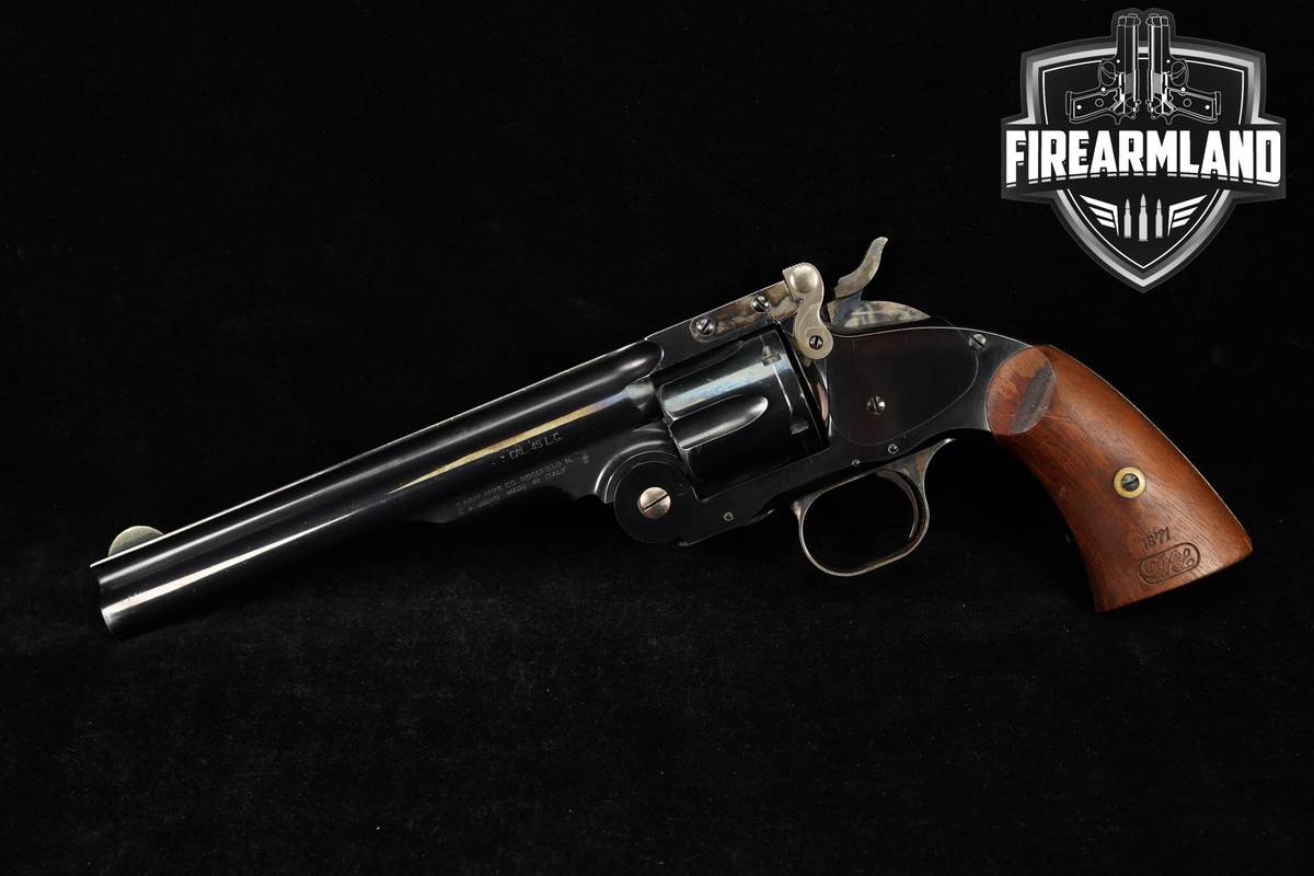 A Uberti 1875 Schofield U.S Cavalry Model Navy Arms Import 7" +ORIG BOX