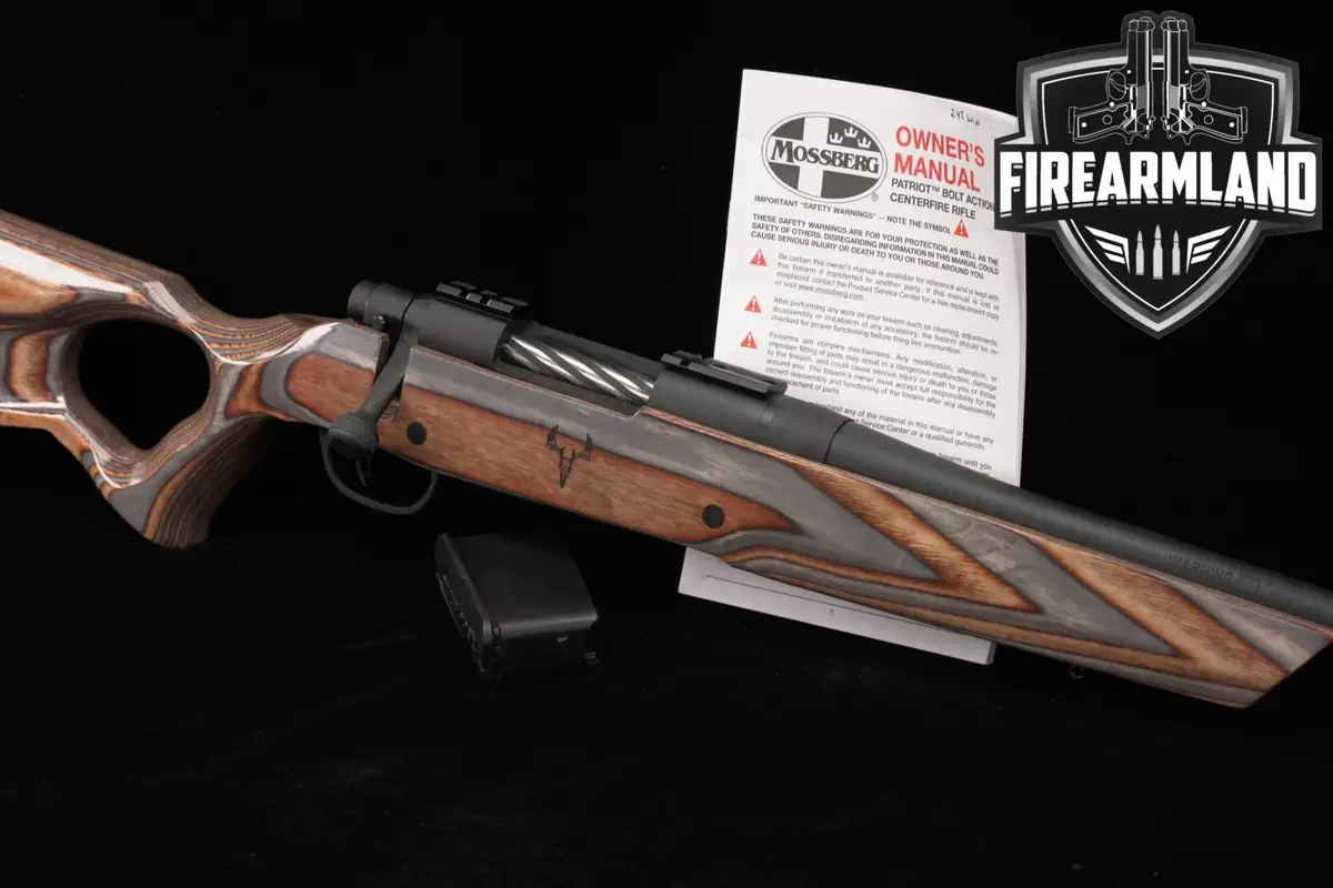 Mossberg Patriot 243 Win 22 Blued & Laminate +2 MAGS