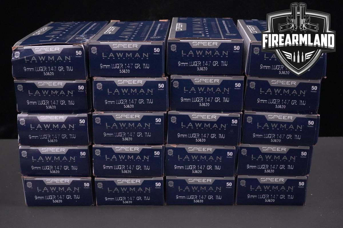 1000 RDS! 9mm Ammo 9-mm