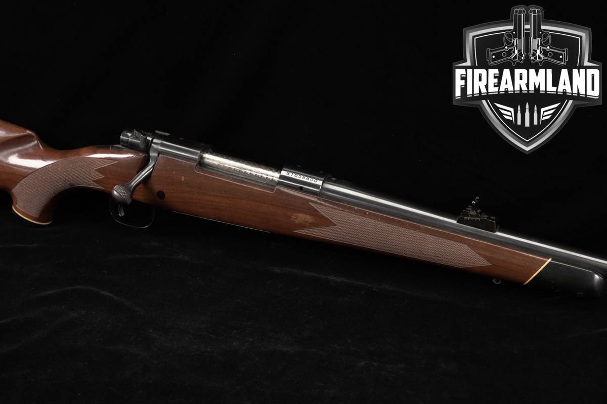 1972 Winchester Model 70 Standard Rifle, Post-64 Push-Feed 243 Win 22" M70