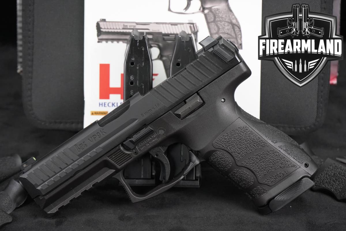 Heckler & Koch VP9K A1 Optics-Ready 9mm H&K VP9-K +3 MAGS & ORIG CASE