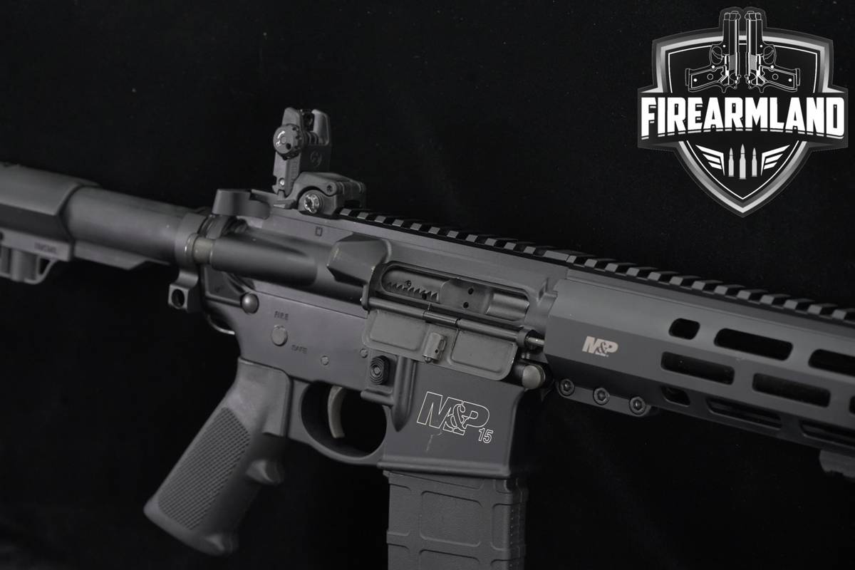 Smith & Wesson M&P-15 S&W 5.56 NATO AR15 M&P15 THREADED XTS FAUX CAN 2 MAGS