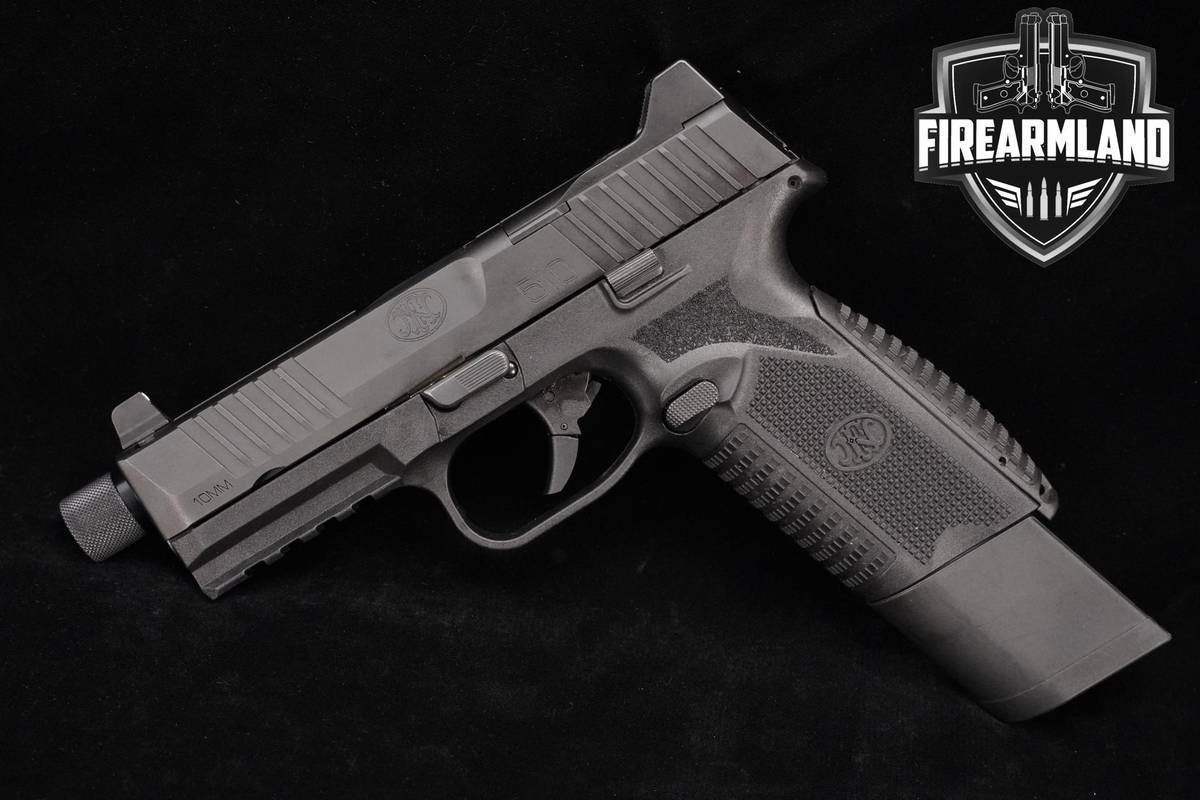 FN Model 510 Tactical 10mm 4.71" 510T +4 MAGS & ORIG CASE