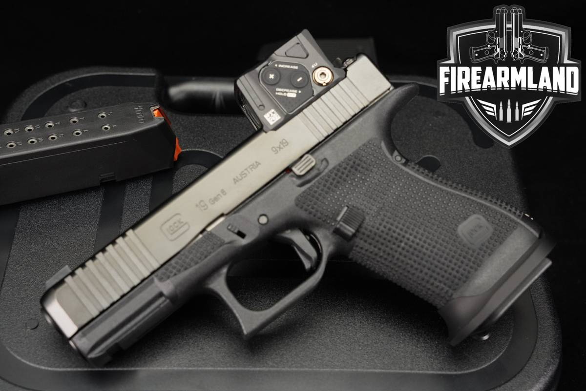 Glock 19 Gen6 ORS G19 Gen 6 9mm 4.02 +2 MAGS, ORIG CASE, AIMPOINT OPTICS