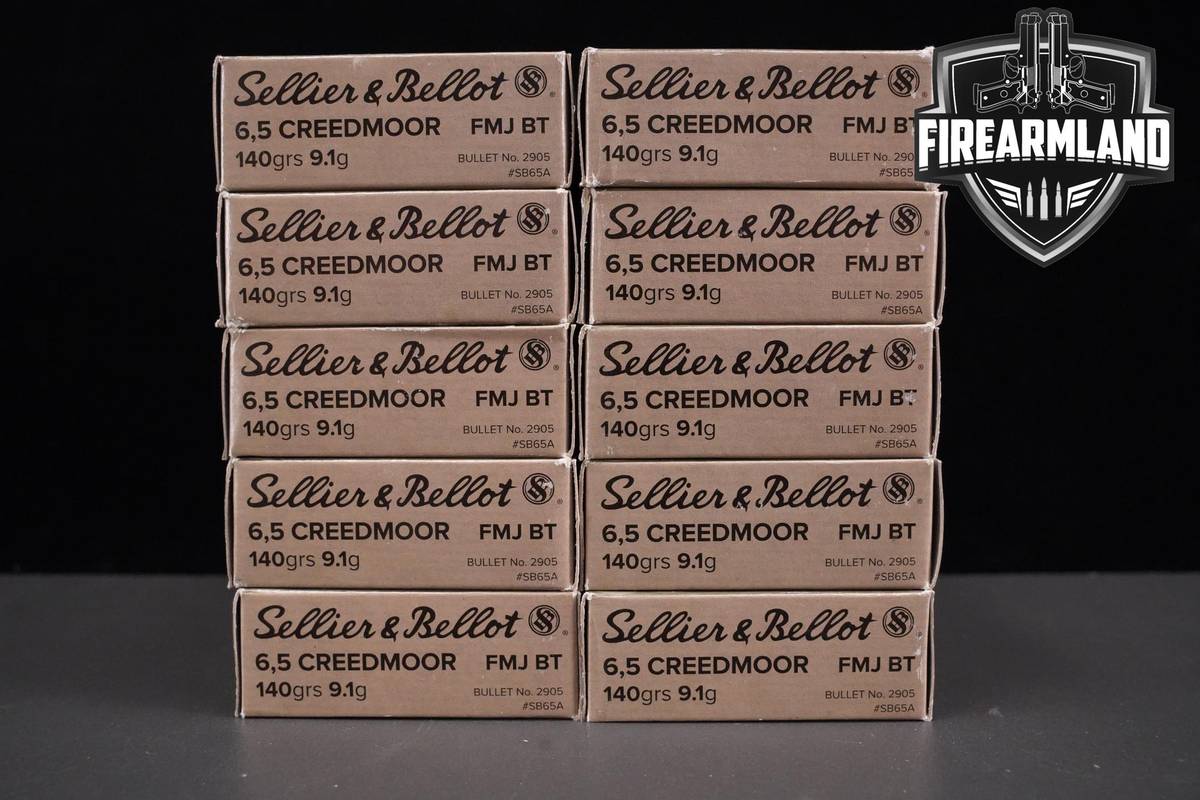 6.5 Creedmoor Ammo 6.5CM Ammunition 200 ROUNDS
