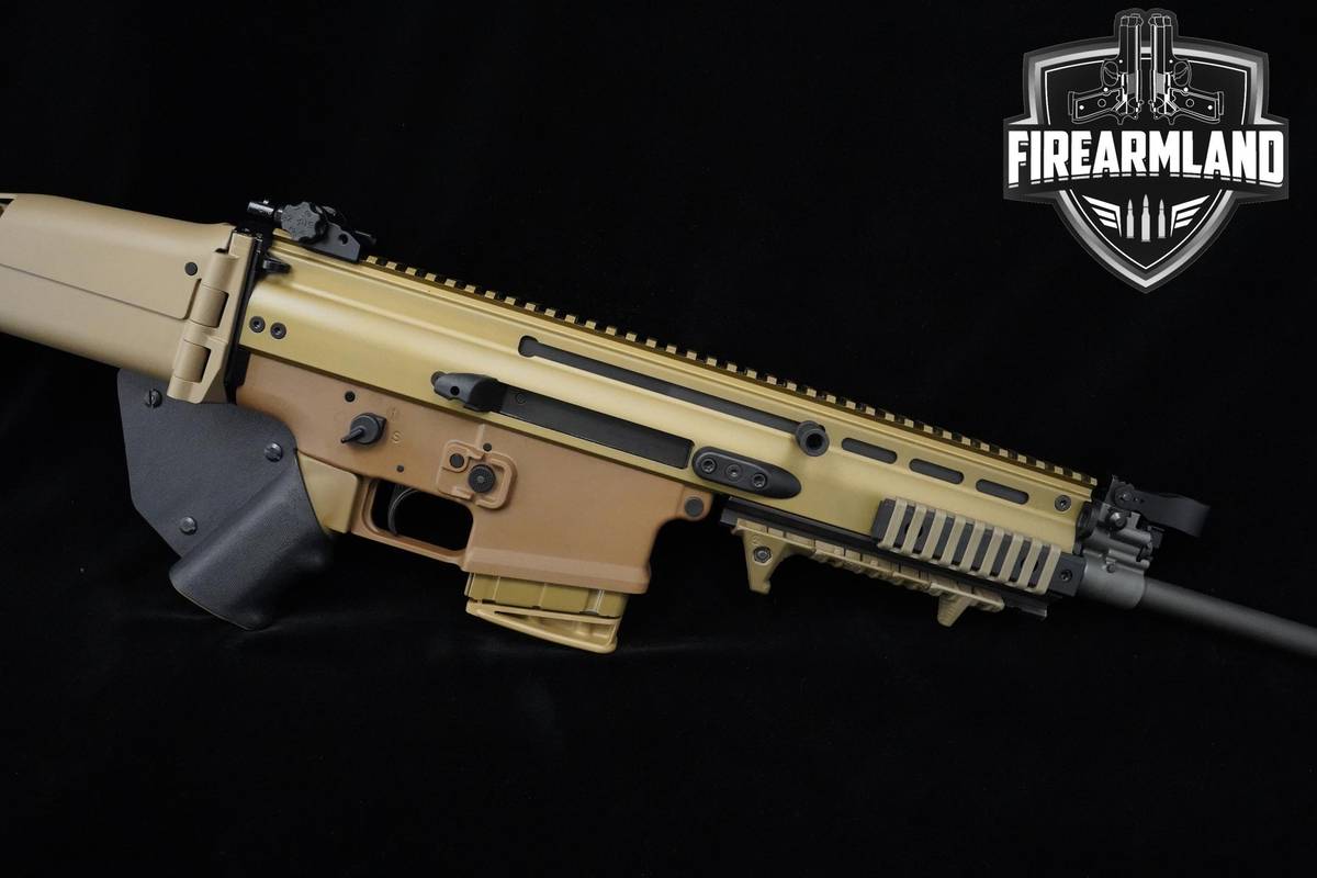 FN SCAR 17S CA Compliant 7.62 NATO 16.25" FDE FN-SCAR 17S 2 MAGS & ORIG BOX