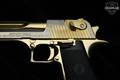 2003 Magnum Research Desert Eagle Mark XIX .50 AE 24K Gold Plated in Good Condition Image 4