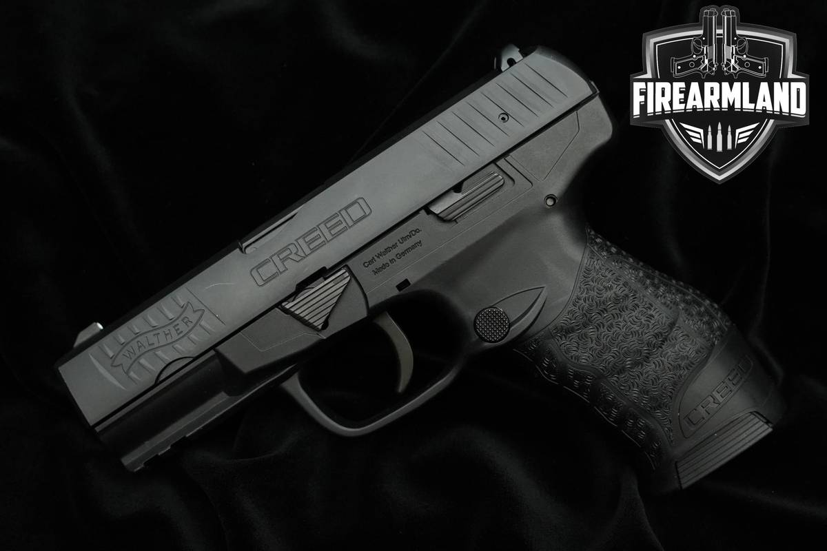 Walther Creed 9mm 4" Tenifer Creed Walther +2 MAGS & ORIG CASE