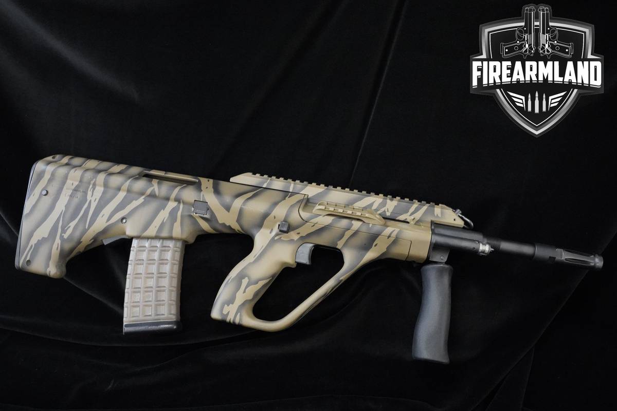 Steyr Arms AUG-A3 5.56-Nato 16.4" Custom Tiger Cerakote Steyr AUG-A3