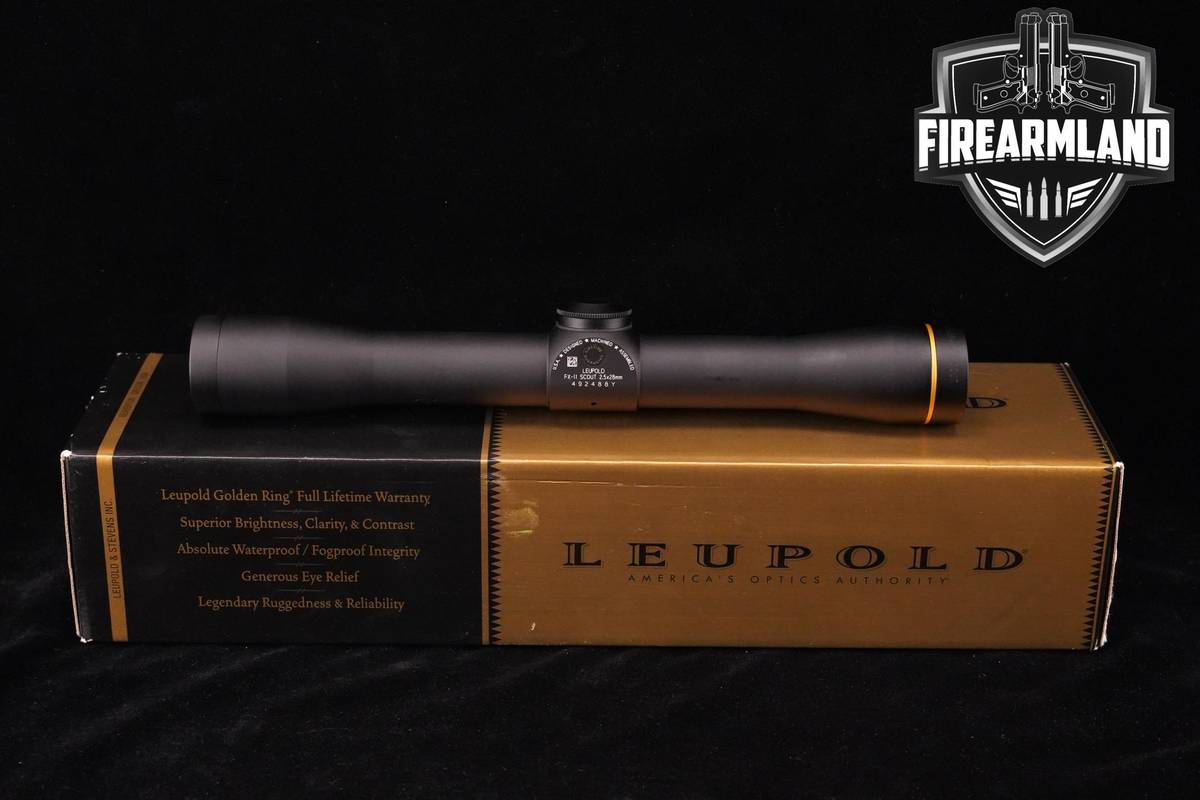 1991 Leupold FX-II Scout 2.5x28mm Duplex Reticle +ORIG BOX