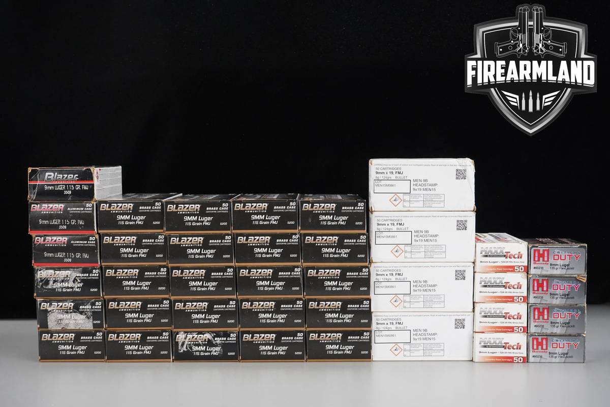 1800 RDS! 9mm Ammo 9-mm