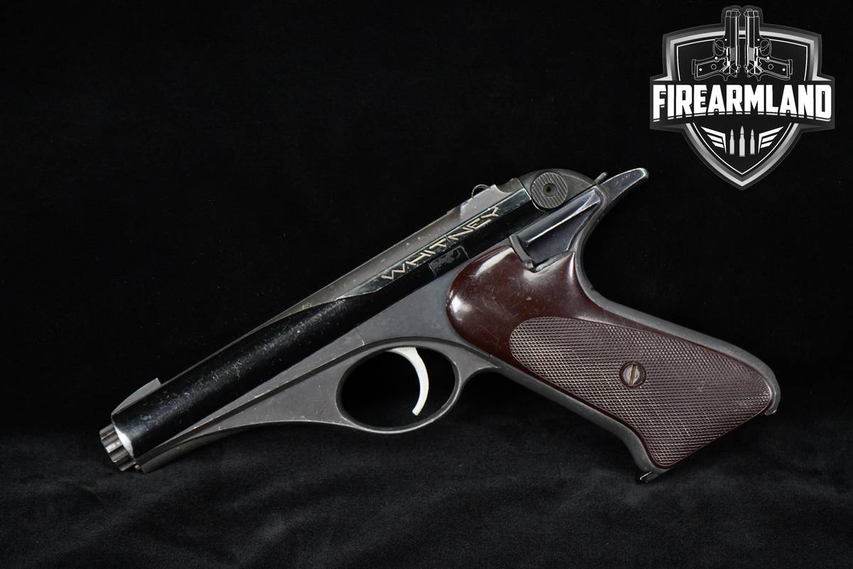 COLLECTOR 1950's Whitney Wolverine 22LR 4.625" Two-Tone Blued & Silver